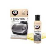K2 Quantum syntetyczny wosk do długotrwałej ochrony 140g + mikrofibra- G010