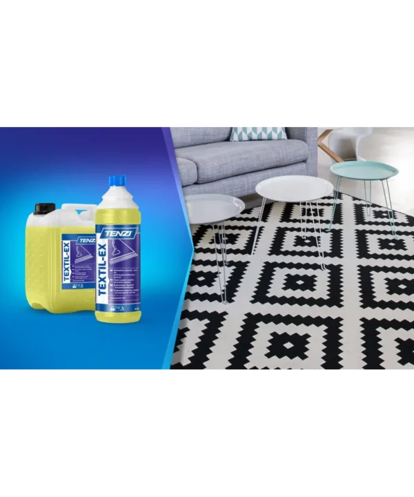 TENZI TEXTIL EX 5L - Płyn do prania dywanów tapicerki wykładzin do odkurzacza