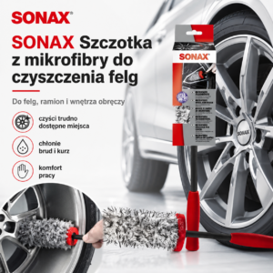 SONAX Szczotka do czyszczenia Felg z Mikrofibry 