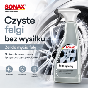 SONAX Żel do mycia felg 500 ml.- 429200 - Sonax Sonax Żel do mycia felg