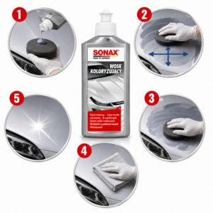 SONAX Wosk Koloryzujący SREBRNY 