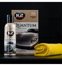 13b7d922e9a6571fd675a04553617841.jpg K2 Quantum Syntetyczny wosk do długotrwałej ochrony 140g + mikrofibra- G010