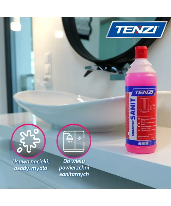 1dbdbe9f43a7eb31a17a9f17114a37a6.webp TENZI TOP EFEKT SANIT 5L. Codzienne mycie pomieszczeń i urządzeń sanitarnych