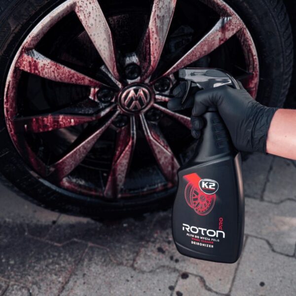 1e7af5e3e73cffd64cd2be12e1cae625.jpg K2 ROTON PRO 750 ML PŁYN DO CZYSZCZENIA FELG - usuwa pyły i osady | neutralne pH