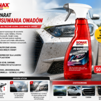 22eb6bec939c6d8502539ee6b8035795.png SONAX Do usuwania owadów 500ml 533200 - do szyb i lakieru