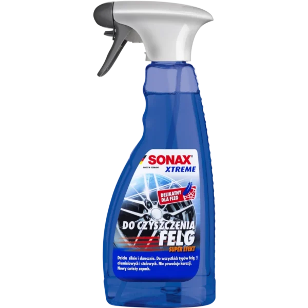 47f0d15da7fdd4adc6527a2666288f52.webp SONAX Xtreme Do Czyszczenia Felg Super Efekt 500 ml - 230200