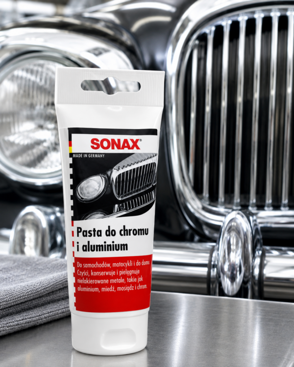 4914d51ec36f9759a7ee00b59bdd0a7c.png SONAX Pasta do chromu i aluminium 75 ml - 308000 - czyści i konserwuje