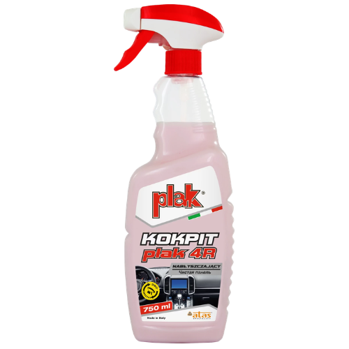 PLAK 4R KOKPIT Nabłyszczający 750 ml - delikatny połysk, antystatyczny