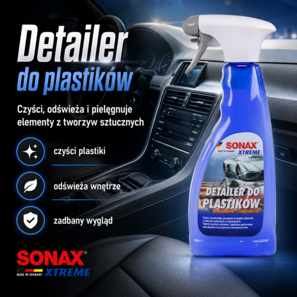 665a6dd6b90495bdb3918df463c9797f.png SONAX XTREME detailer do plastików 500ML - 255.241
