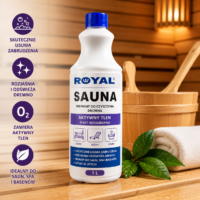 d9d62e45d109fe9dcf3e9db49b11b55c.png ROYAL - RO-403 SAUNA - Preparat do czyszczenia drewna w saunach