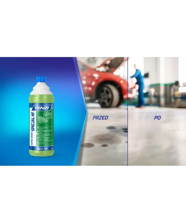TENZI SUPER GREEN SPECJAL NF - Płyn do mycia posadzek warsztatowych - 5L