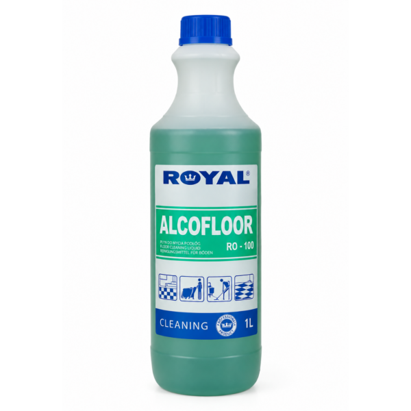 af968f4f90d35187dd6e9e5843bbbc90.png ROYAL RO-100 ALCOFLOOR 1L - Antypoślizgowy płyn do podłóg